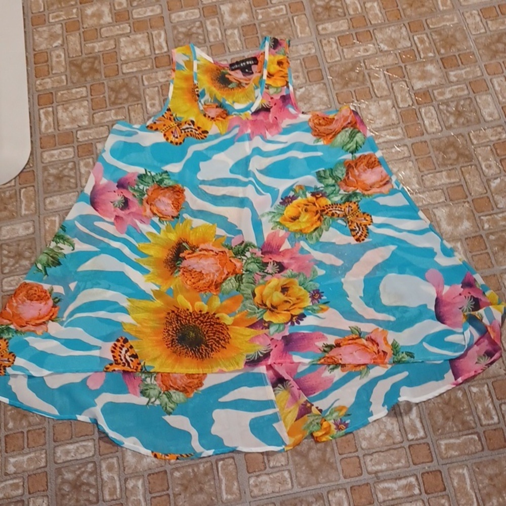 Mirror Image bathing suit cover up women's size xlarge